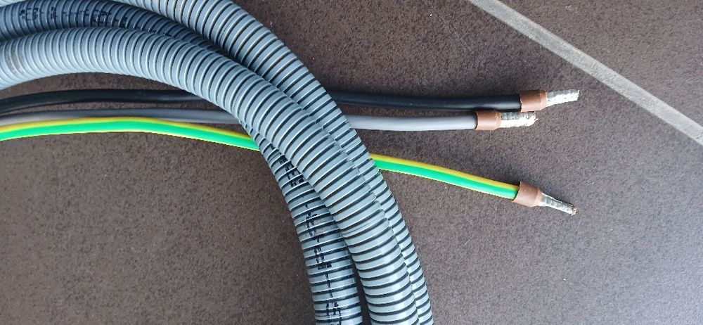 Cabo  32A e 3M de  5mm para carregadores