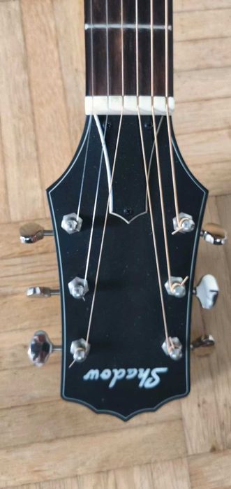 Gitara akustyczna Shadow JMS 52-E-NS - lite drewno, świetny gryf i brzmienie, świerk i mahoń OBNIŻKA