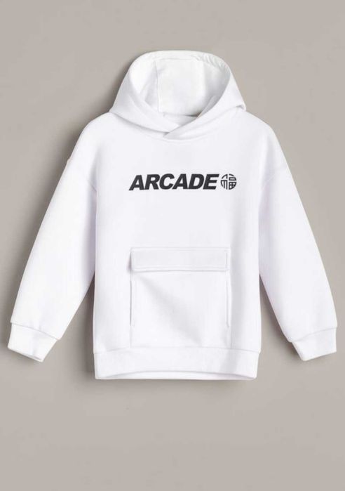 Bluza z nadrukiem RESERVED 116 rozm chłopięca biała