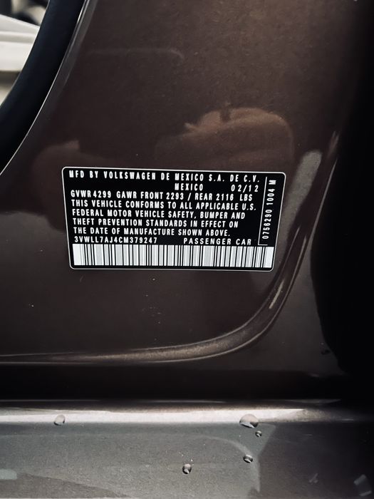 Volkswagen Jetta 2012 2.0TDI, в хорошем состоянии