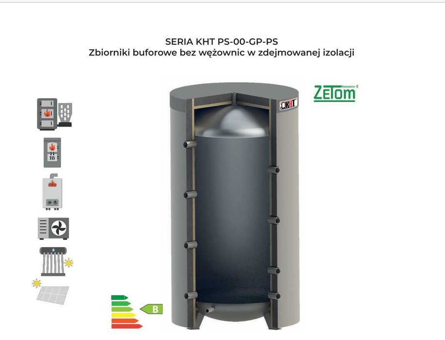 Zbiornik buforowy KHT 1000 l
