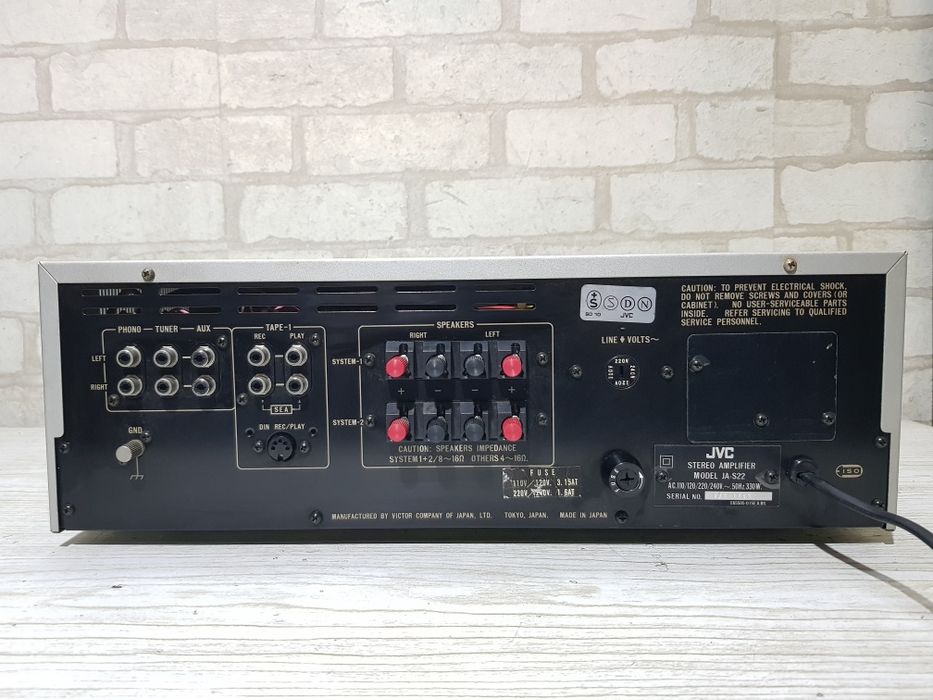 Стрілки!Стерео підсилювач/усилитель JVC JA-S 22 2х50Вт б/у з Німеччини