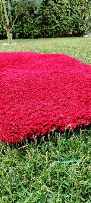 1 tapete vermelho 80x150