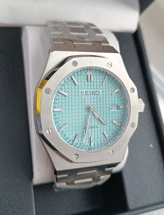 Часы годинник Seiko MOD Audemars з механізмом NH35A