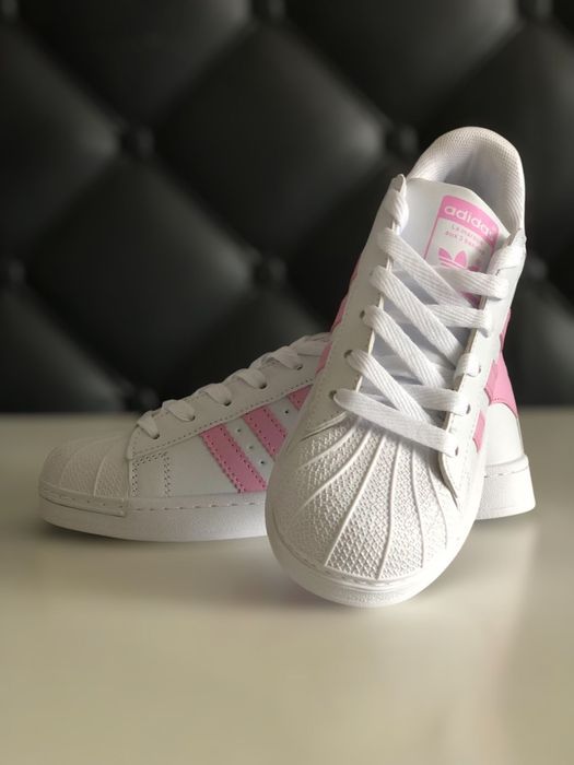 кросівки adidas superstar pink суперстар рожеві