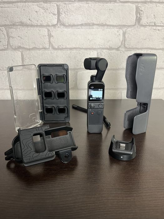 DJI Pocket 2 + akcesoria, filtry PolarPro