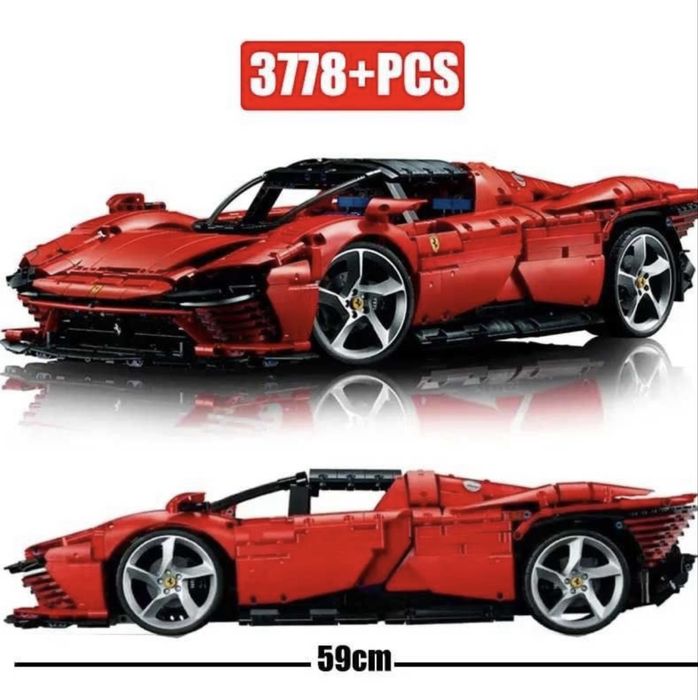 Technic  Ferrari Daytona SP3 Nowy GRATIS pół samochodu