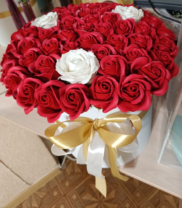 Букет з 55 троянд!!! Подарунок!!!