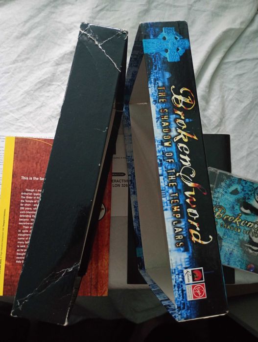 Broken Sword the Shadow of the Templars PC Big Box Eng Niekompletny
