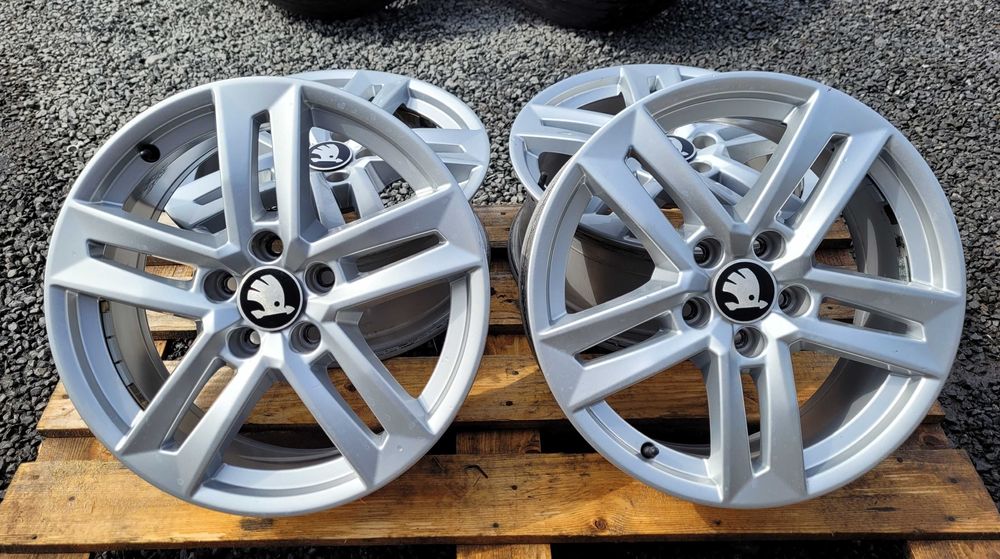 FELGI aluminiowe Alu Alufelgi Skoda VW Audi  17 Cali 5x112