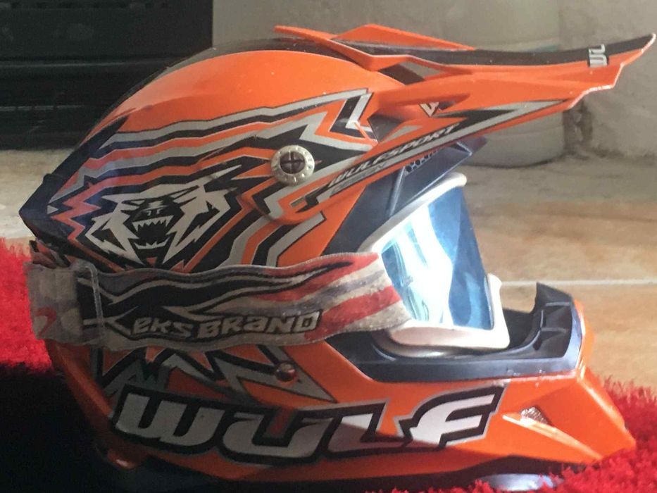 Vendo capacete para mota