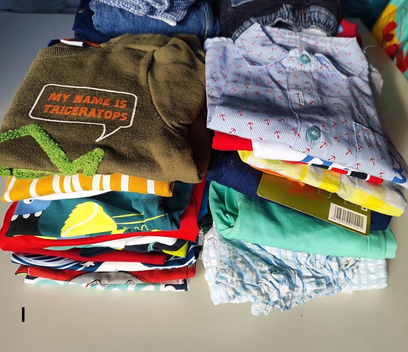 Lote roupa de rapaz 1 ano Inverno/Verão