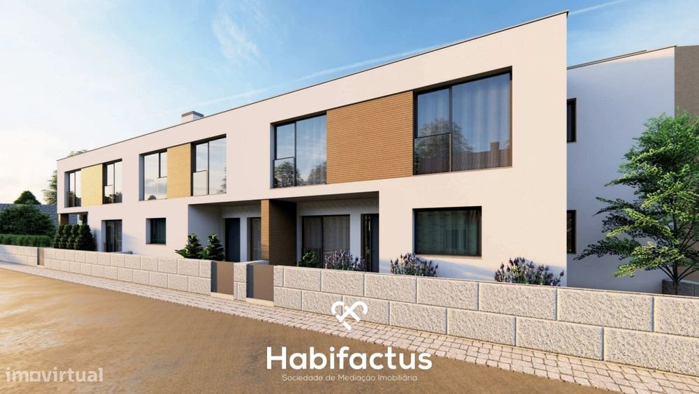 Moradia em banda T3 em construção junto ao Instituto Politécnico de Vi