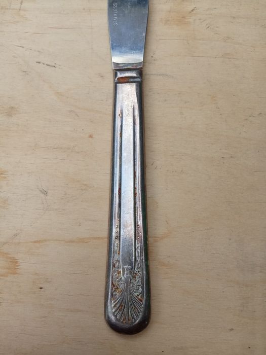 Ножі столові прибори срібло