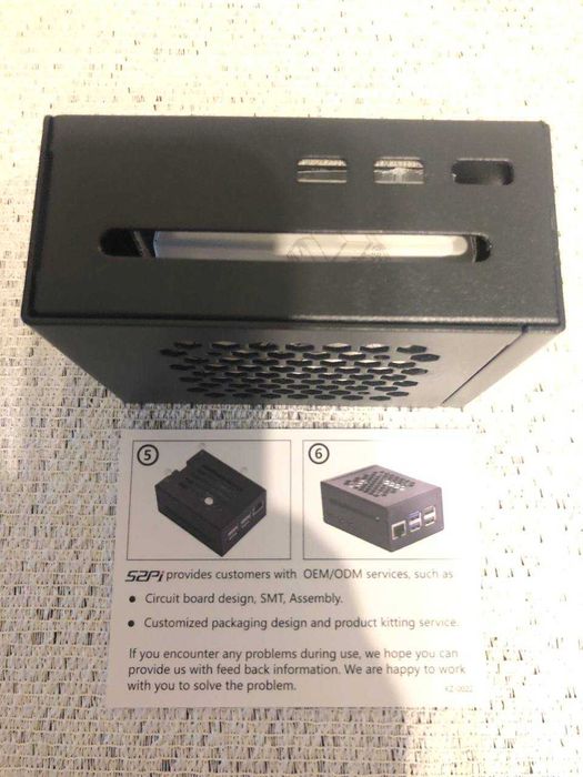 Металевий корпус для Raspberry Pi 5 з кулером НОВИЙ