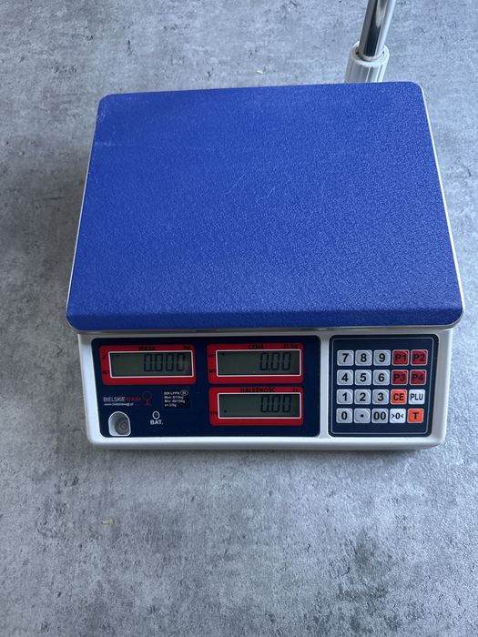 Waga sklepowa z legalizacja i wysięgnikiem