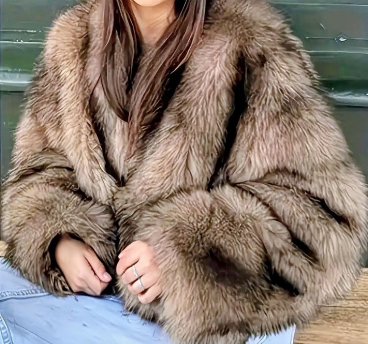 Piękny eleganckie i stylowe kurteczka misiowa