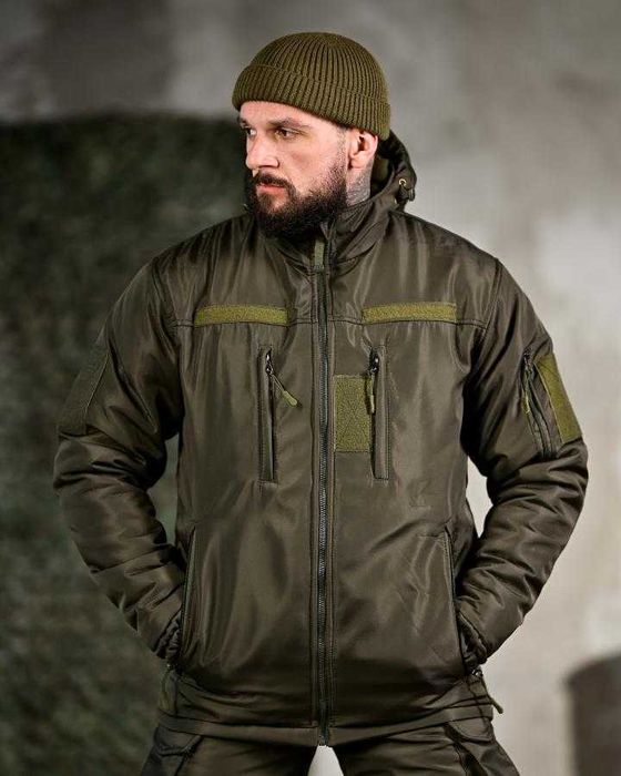 Зимовий тактичний костюм олива до -20°C OmniHeat Без передоплат