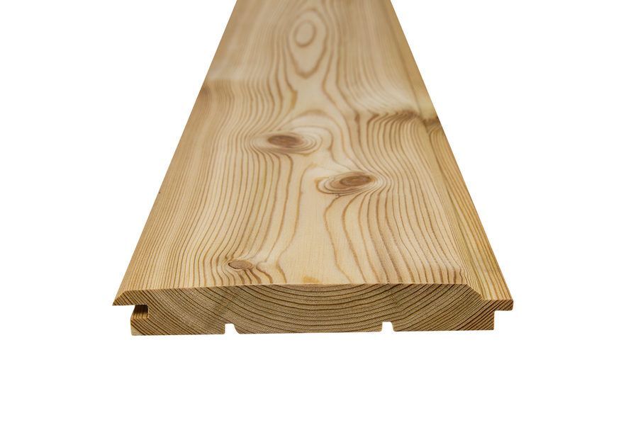 Deski elewacyjne Modrzew Syberyjski profil Faza 20x120 mm klasa AB