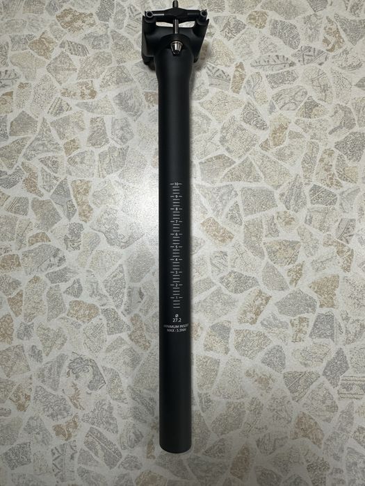 Карбоновый подседельный штырь, Carbon Elita One, 27.2, 350мм, seatpost