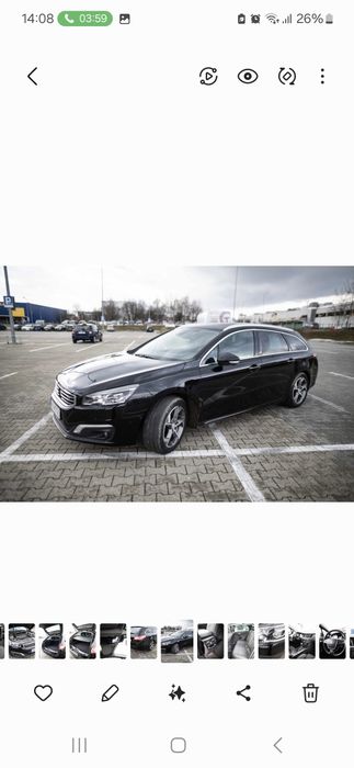 Peugeot 508 2.0 BlueHDi 180KM Automat Serwisowany Nowe opony Wadowice