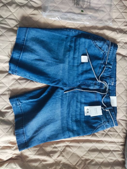 Szorty dżinsowe damskie NOWE r. 48