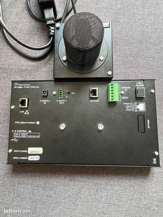 Medidor de Pressão Acústica / Gravador de Pressão Acústica