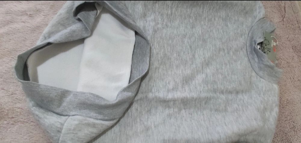 Últimos Saldos  - camisola/sweat cinza mesclada