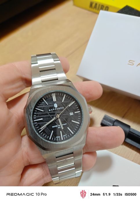 Relógio Novo movimento seiko