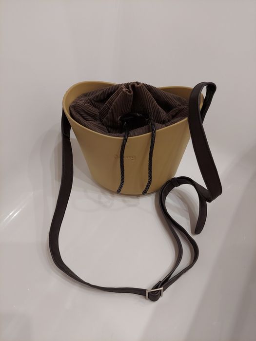 Obag basket musztardowa