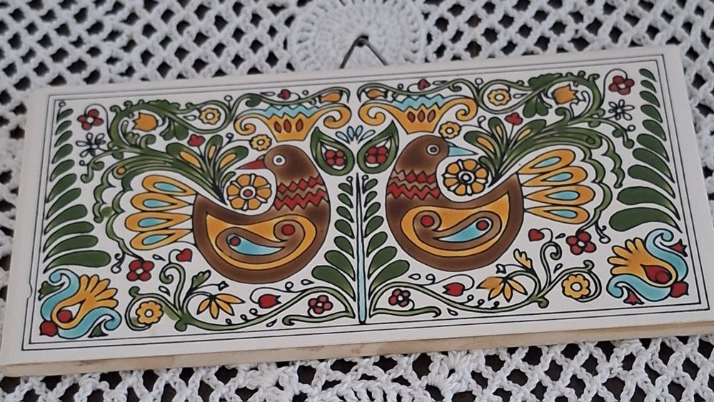 Dekory ceramiczne ręcznie malowane