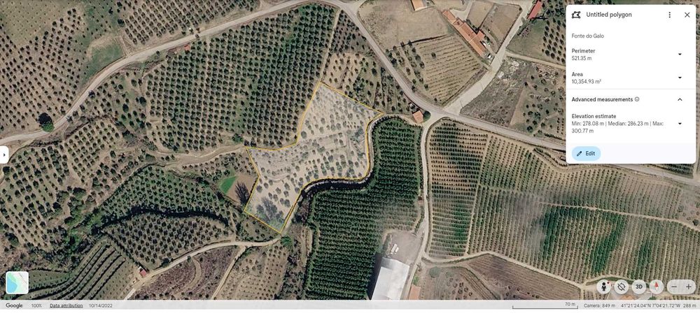 Terreno de 1,04 ha em Vila Flor (Vale da Vilariça) – Com Água (Furo/Tanque), Armazém Agrícola e Vistas Fantásticas
