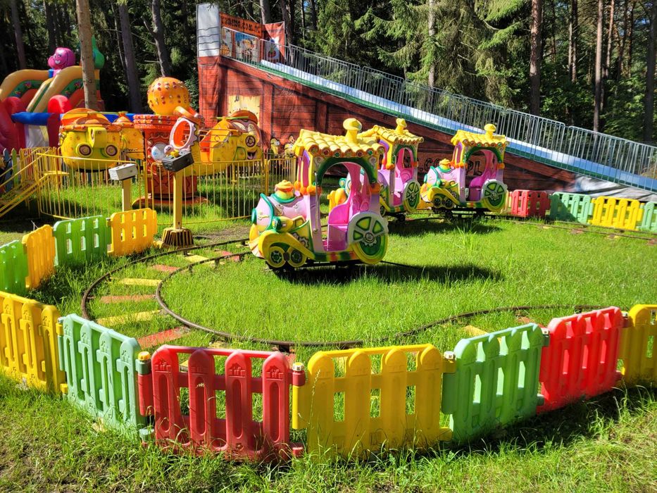 Kolejka elektryczna zarobkowa dla dzieci! Karuzela - Gryfice zach-pom