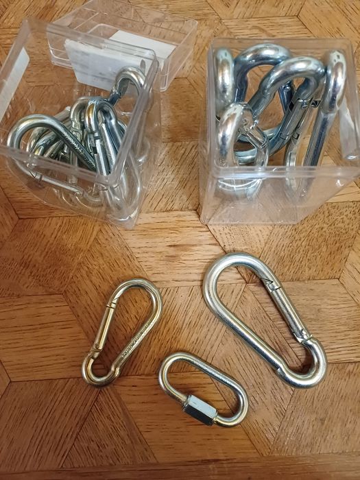 Karabinczyk karabinek maks150 i maks 80 kg