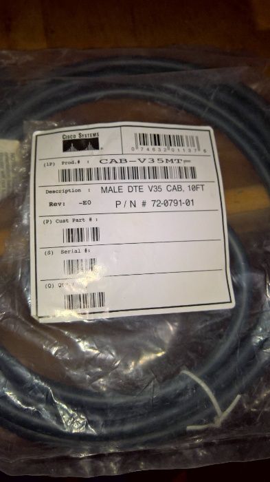 Кабель Cisco CAB-V35MT MALE DTE V35 CAB, 10 FT