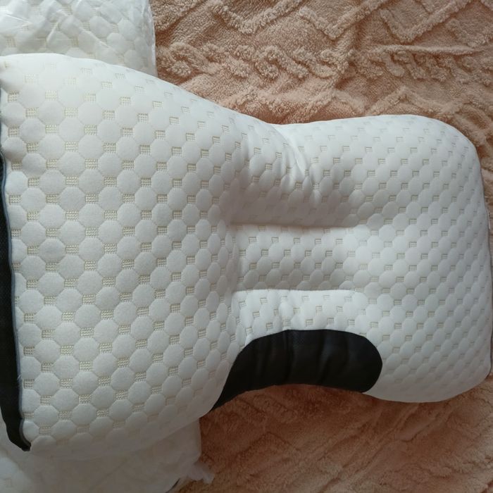 Подушка для сна ортопедическая невысокая