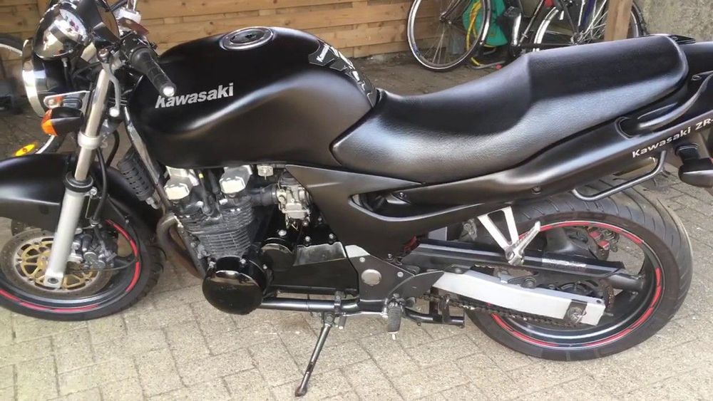 Kawasaki ZR7 ZR750 owiewka osłona boczek zbiornik silnik zawieszenie set podnóżek swap siedzenie chłodnica regulator moduł przełącznik przekaźnik licznik wiązka stelaż
