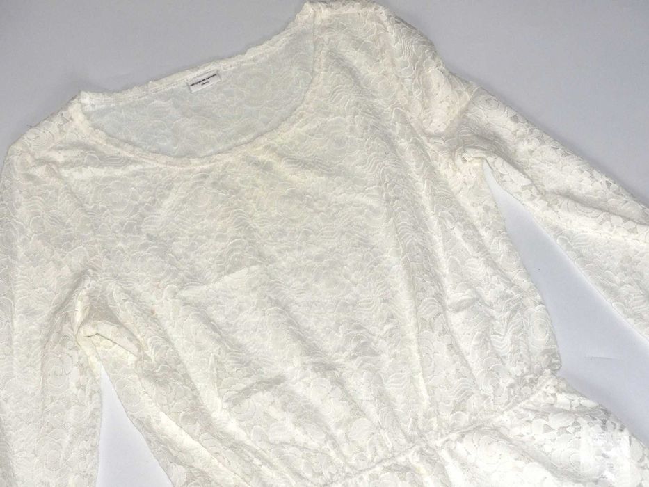 Jacqueline_Fajna koronkowa bluzka do pracy_R.36/38