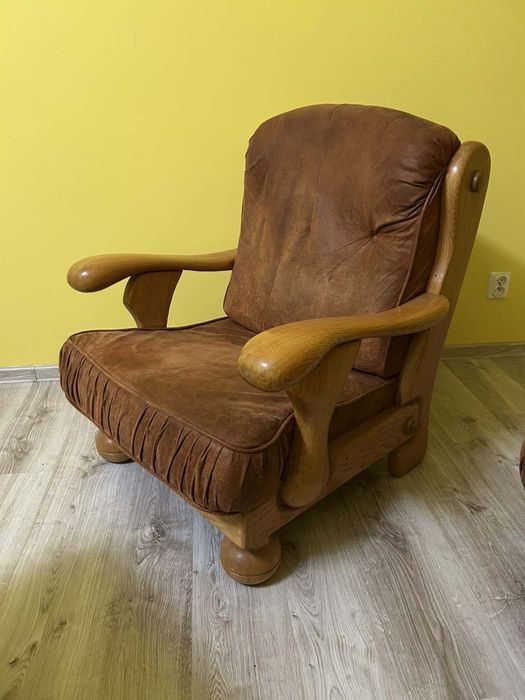 Sprzedam wypoczynek dębowy z ławą