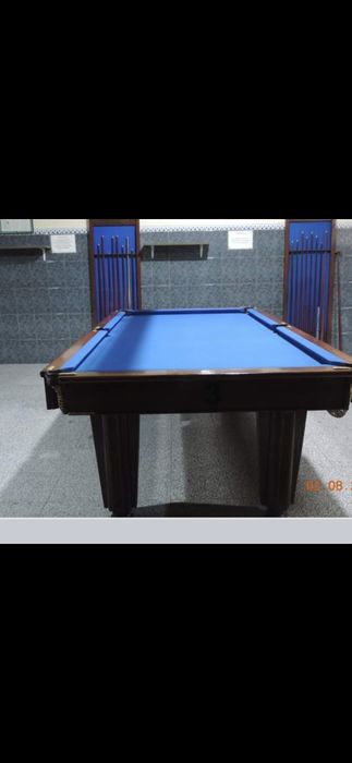 Mesa de bilhar aquecido