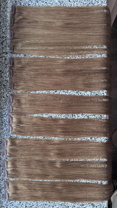 Волосся на заколках! набори 120г 50см і 140г 65 см! НОВЕ надходження