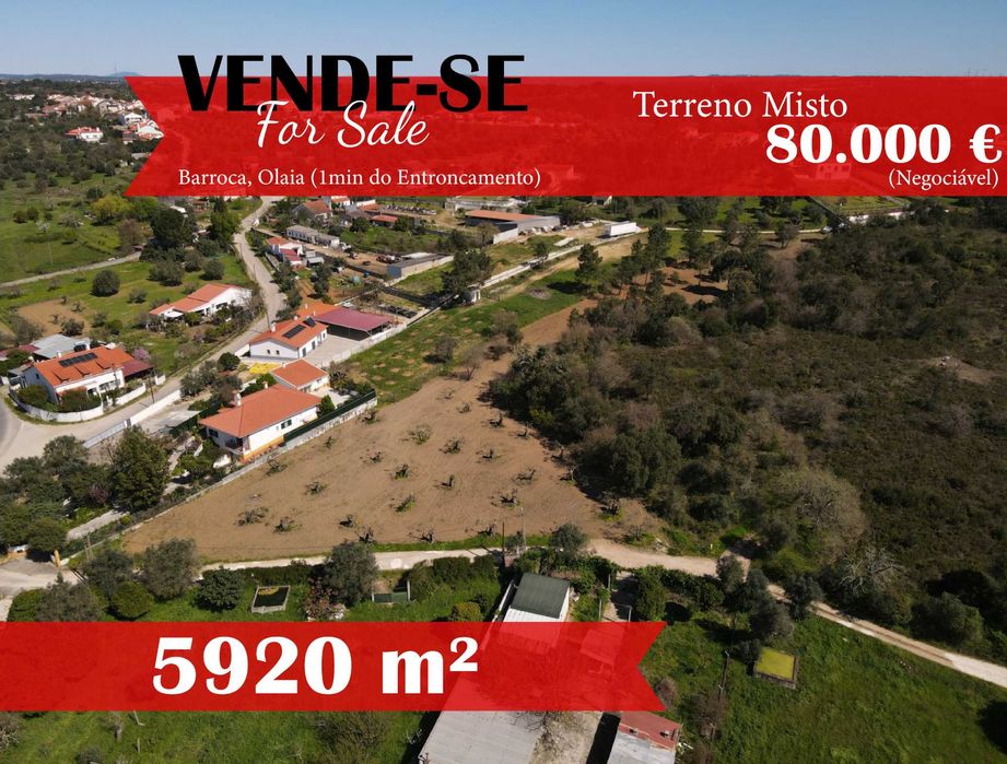 Terreno Urbano/Rústico para venda