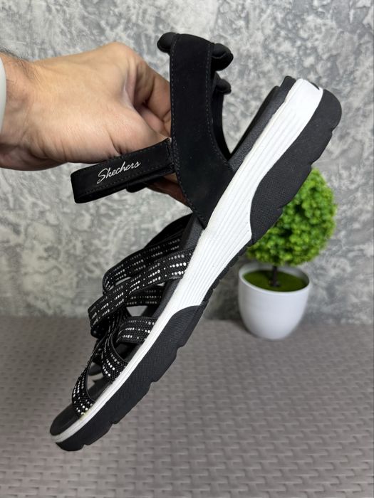 Skechers Arch Fit сандали босоножки 42 размер женские черные