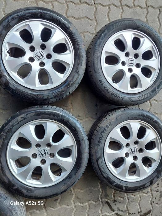 Jantes Honda R16 Com Pneus 205/55 Furação 5X114.3