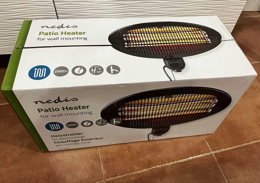 Aquecedor de Parede Exterior NEDIS 2000W