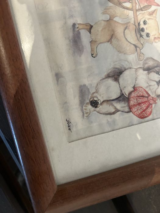 Quadros Clássicos - Cenas de Caça e Cães