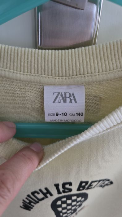 ZARA bawelniana bluza dla chłopca r. 140
