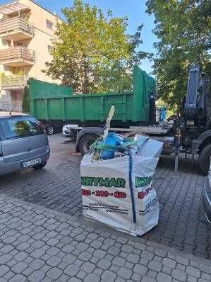 Wywóz Śmieci Odpadów Remontowych Budowlanych Kontener na Gruz WORKI BIG BAG Ząbki od 250zł