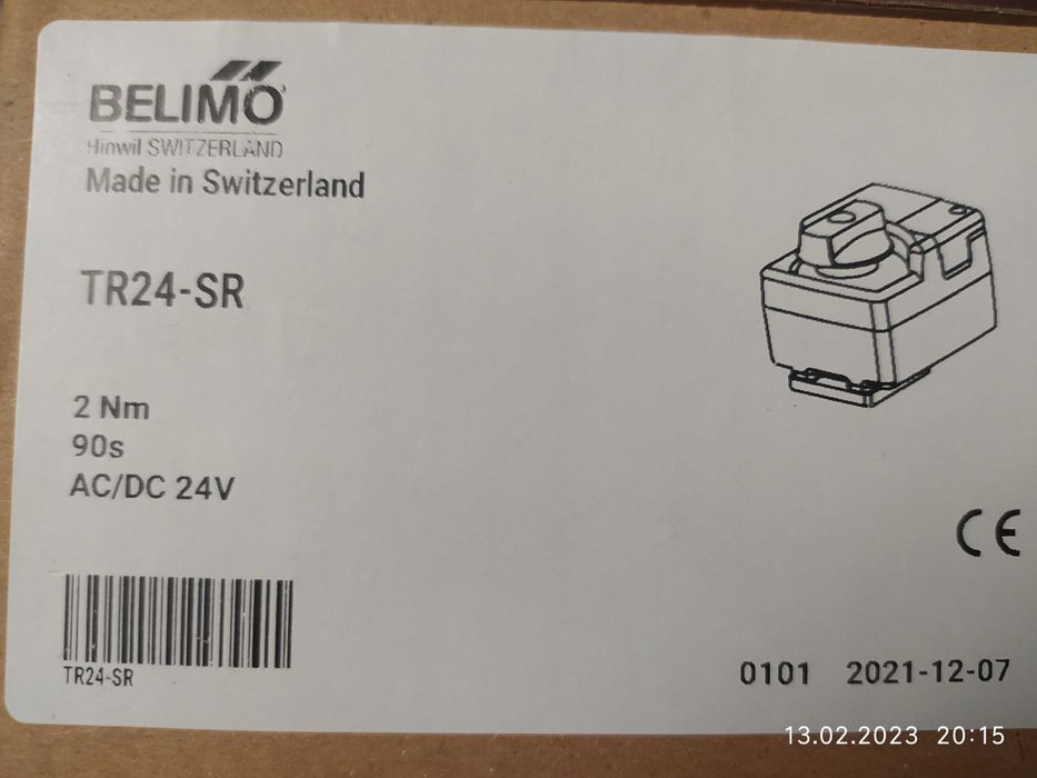 Електропривід Belimo TR24-SR