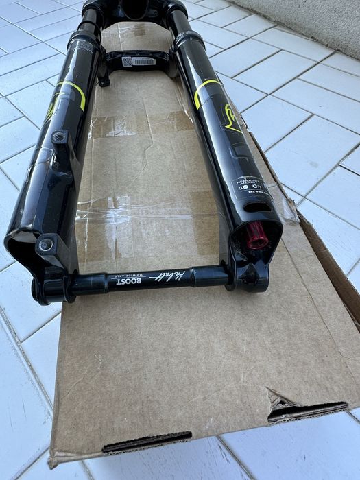 Suspensão fox 120mm
